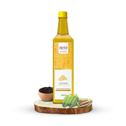 Aurra Organics- Cold Pressed Sesame(Gingelly) Oil
