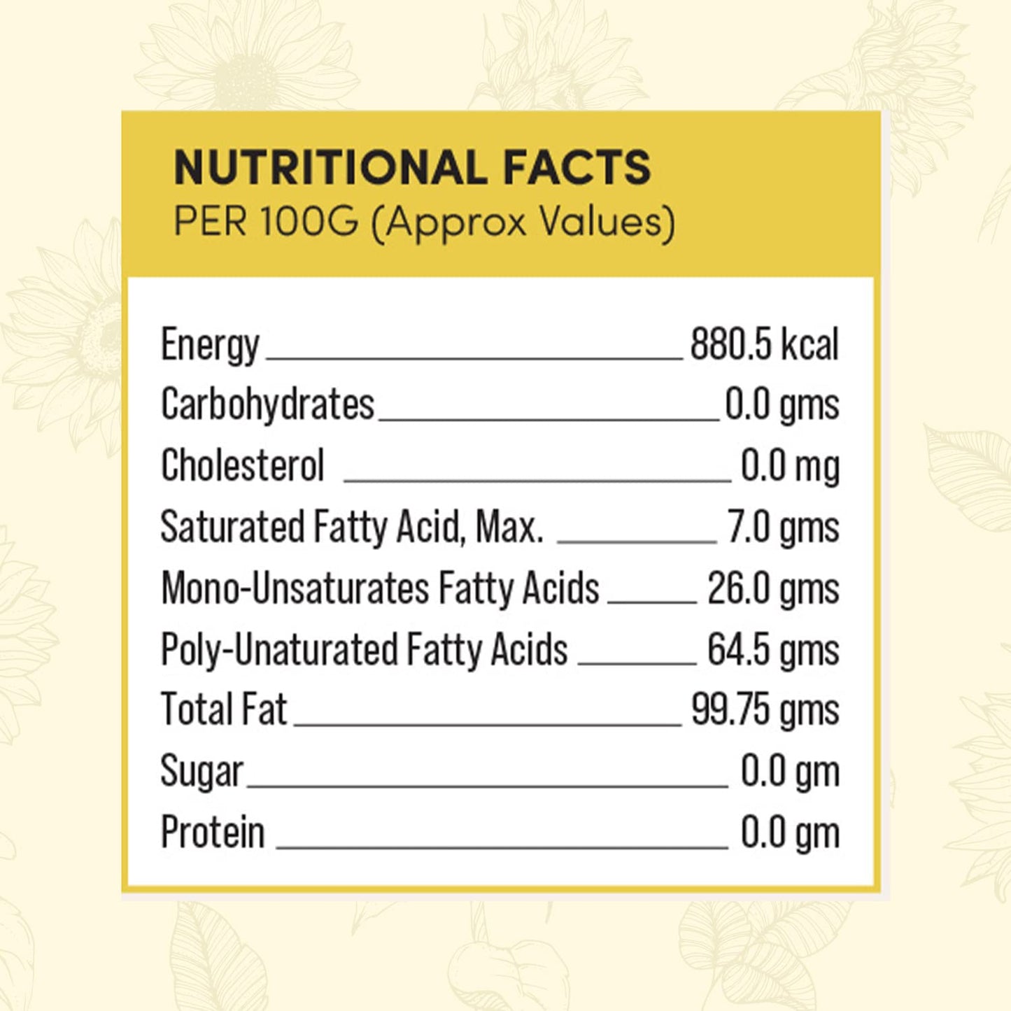 Aurra Organics- Wood Pressed Sunflower Oil