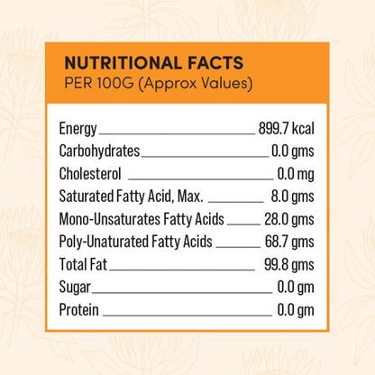 Aurra Organics- Wood Pressed Safflower Oil