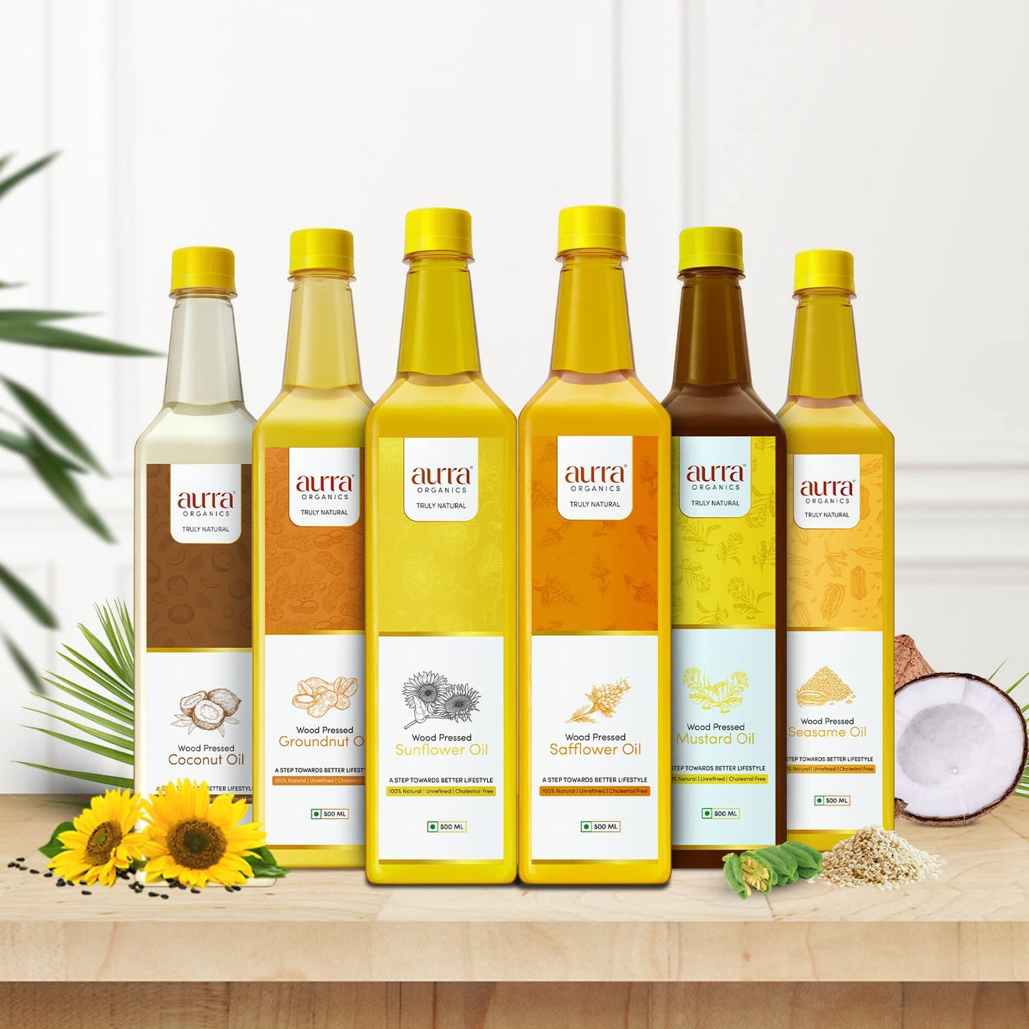 Aurra Organics- Wood Pressed Safflower Oil