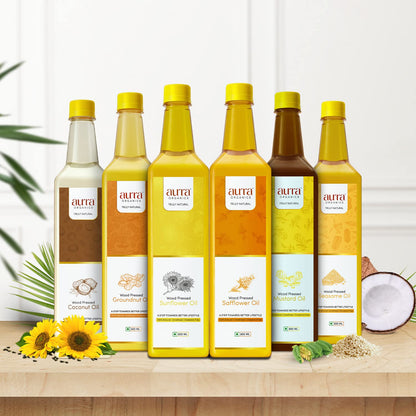 Aurra Organics- Wood Pressed Safflower Oil